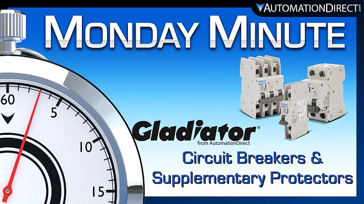 Gladiator Miniature Circuit Breakers from AutomationDirect