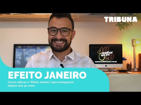 Como utilizar o "Efeito Janeiro" para emagrecer depois dos 40 anos