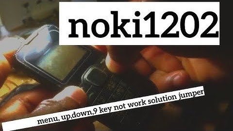 nokia 1202 keypad solution 9 key  full video old mobile #nokia #restore