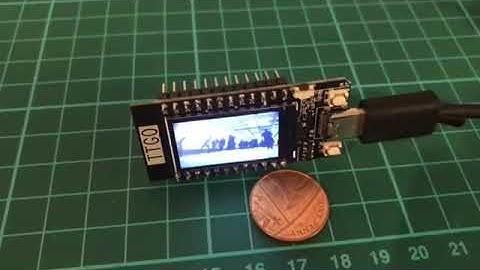 Watch Action Movies on TTGO T-Display ESP32