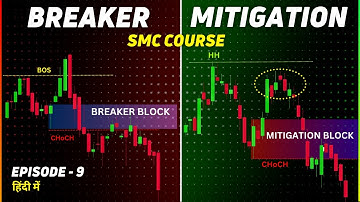 Breaker Blocks और Mitigation Blocks का जादू 🔥| Smart Money Concepts Course | SMC | ICT