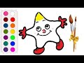 How to draw a star for kids step by step /learn to draw / art for kids