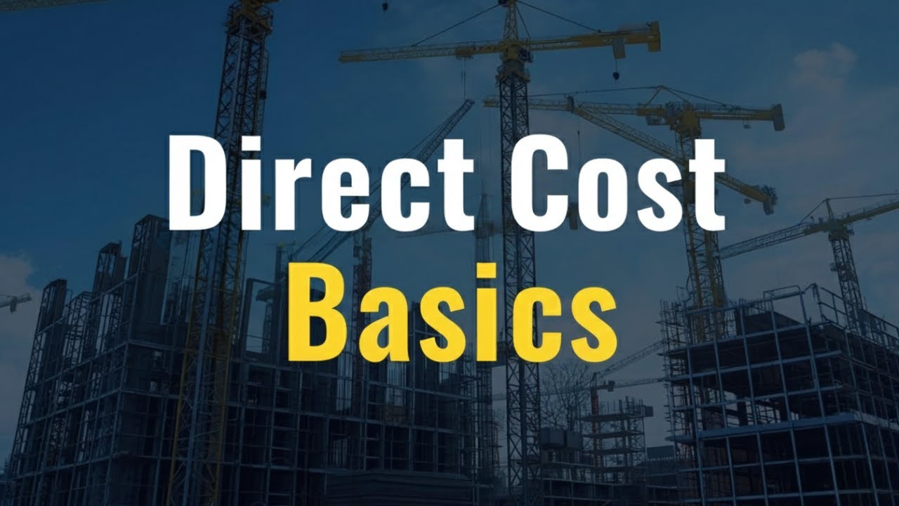 Direct Cost Basics: Material, Labour, & Plant (The Real Price Tag)