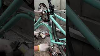 Louis Garneau Cross Bike Wash and Build 🚲✨ Japanese Bicycle Restoration #cycling #bike