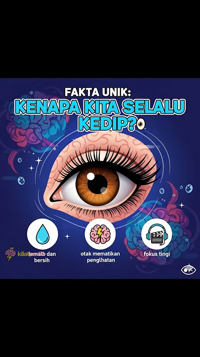 KITA KEDIP UNTUK APA?! #mata #kedip #faktaunik #kesehatan #fypシ