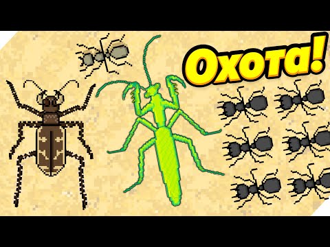Видео: МУРАВЬИНАЯ ОХОТА НА ЖУКОВ! - Pocket Ants Симулятор Колонии