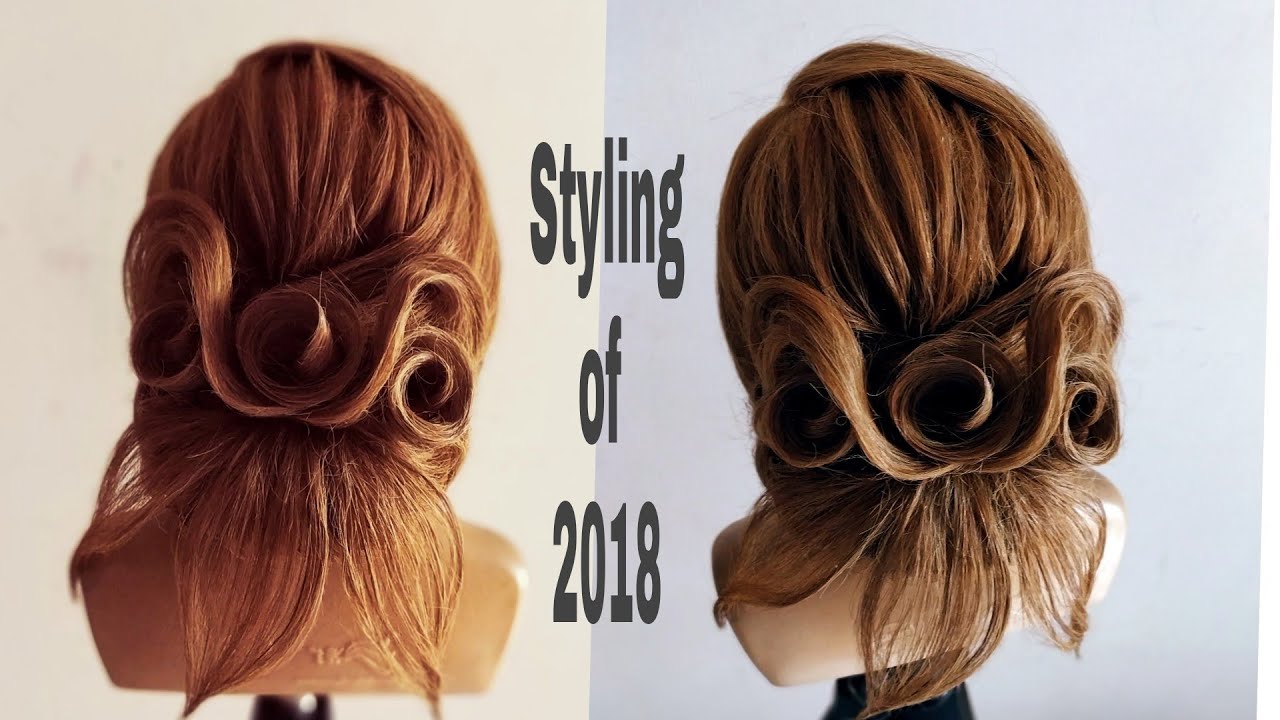 Latest Hairstyle 2018 Western Updo Tutorial Rose Hairstyle