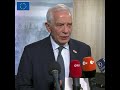 Hrvp josep borrell doorstep  informal eu foreign affairs council  832023