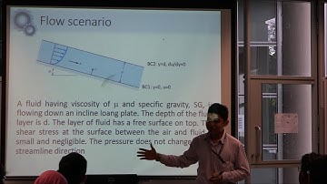 Fluid Mechanics II- Lecture 3: Introduction to Navier Stokes Part 3/3