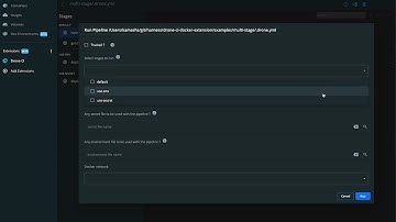 Drone CI extension for Docker Desktop