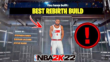 MY REBIRTH BUILD IS BREAKING NBA 2K22! NEW DEMIGOD "PLAYMAKER" BUILD ON NBA2K22! (CURRENT GEN)