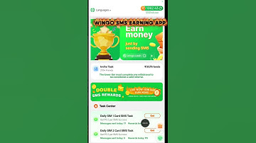 Wingo app payment proof 🤑 wingo new sms Earning App 🔥 New Sms Earning App #wingoapp #withdrawalproof