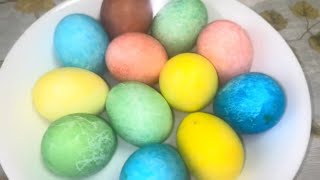 Letβs Dye EASTER EGGS | Tactile Sensory Rice Bags to Color Eggs for Easter