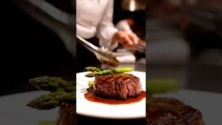 ine Dining Steak Plating 🔥🥩 #Shorts #finedining #chef #foodplating #restaurantstyle #foodshorts