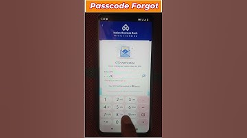Indian Overesas bank (IOB) Mobile Banking Passcode Forgot/Reset  Kaise Kare | Forgot Passcode Iob