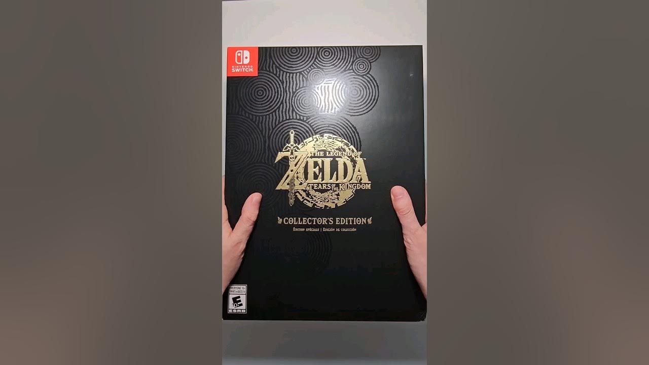 VIDÉO] UNBOXING du COLLECTOR de ZELDA : TEARS OF THE KINGDOM 