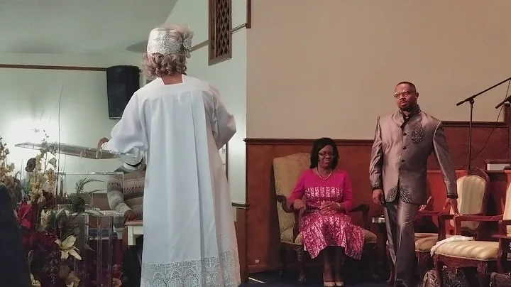 Apostle Nix with Dr. Stacks