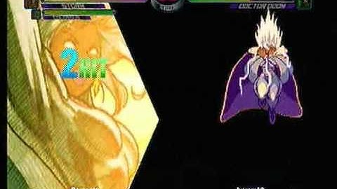 MvC2: Storm/Collosus 55% combo