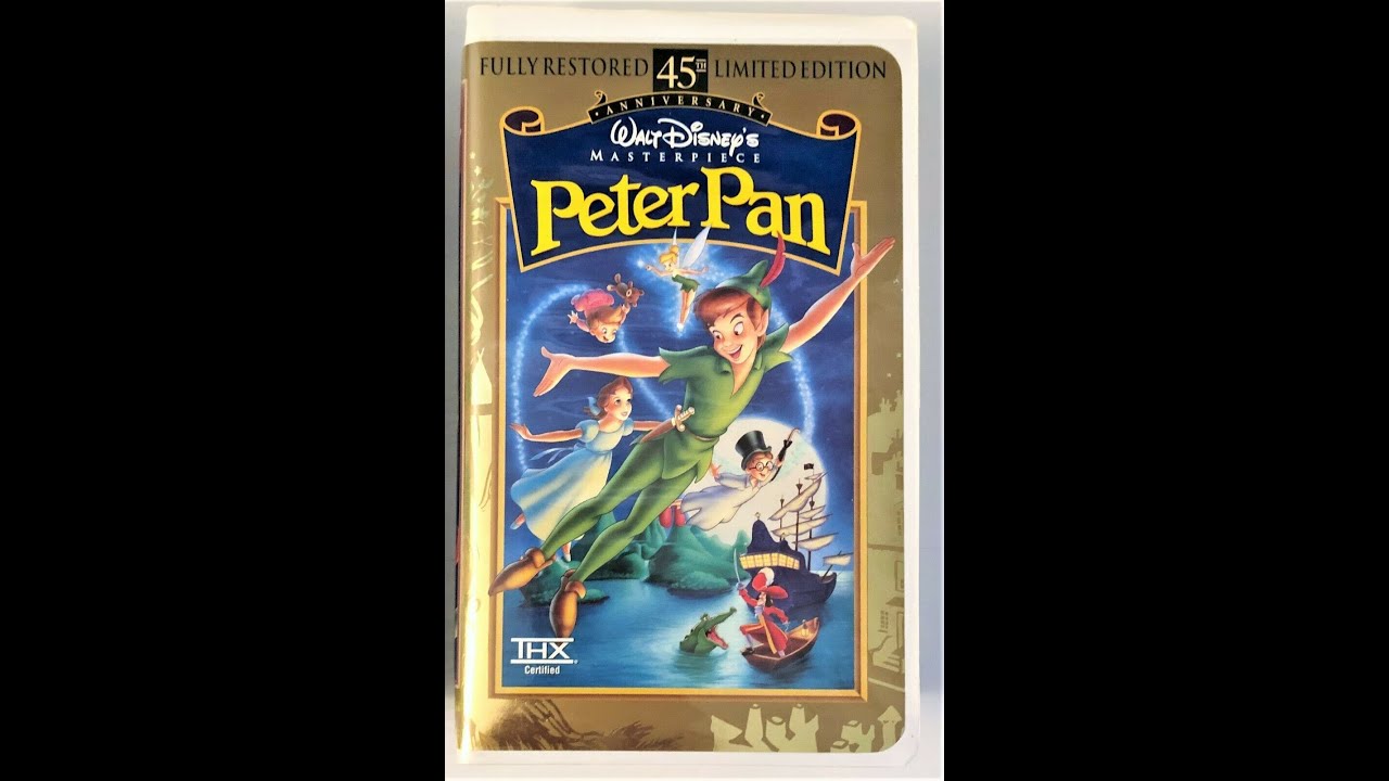 Opening to Peter Pan Fully Restored 45th Anniversary Limited 
