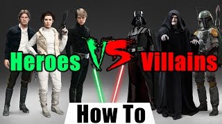 Star Wars Battlefront: How to Not Suck - Heroes VS Villains | Game Mode Review & Guide