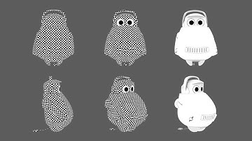 UV Unwrapping a Simple Robot in Maya (Game Asset)