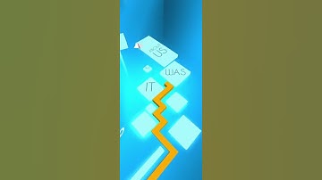 it is all about as , in dancing line game #dancingline #gameplay