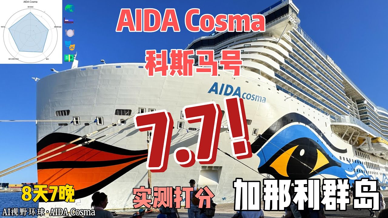 【AIDA Cosma Review 艾达·科斯马号】大海上的烈焰红唇!8 天 7 晚加那利群岛邮轮真实评测|德系服务值不值?结尾价格揭晓 ...