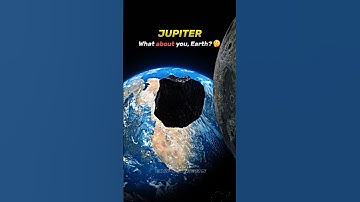 Saturn vs Jupiter vs Earth 😱☠️ #space #earth #universe