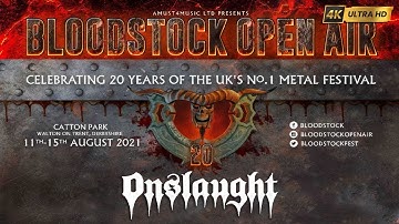 Onslaught performs LIVE at Bloodstock Open Air 2021 [4K]