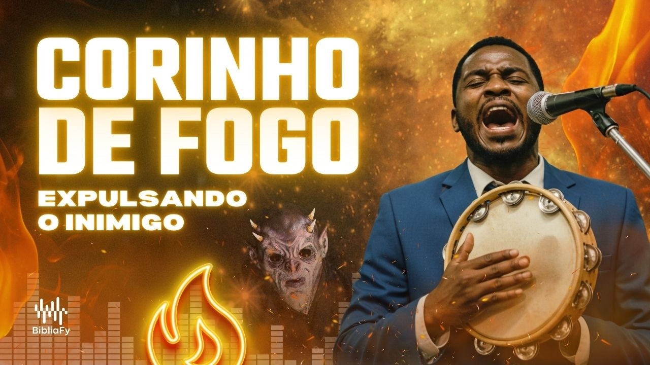 [🔥CORINHO DE FOGO ] EXPULSANDO O INIMIGO🔥| Letra Musical🎵