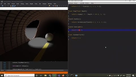 Live coding Spectra: procedural modelling, directional light NEE, and d3d12 profiling