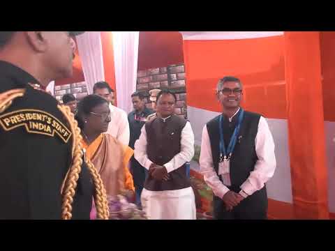 President Droupadi Murmu Travels by Special Train from Bhubaneswar to Brahmapur