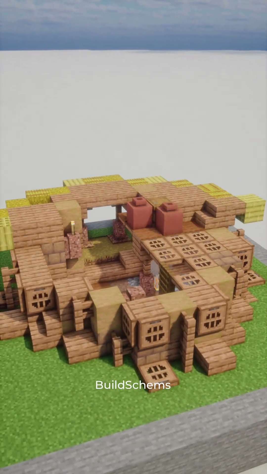 Ancient Mayan House 1 — watch the build in Minecraft