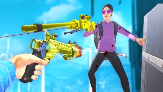 Using the most OP guns to win every match in Population One VR (truth)