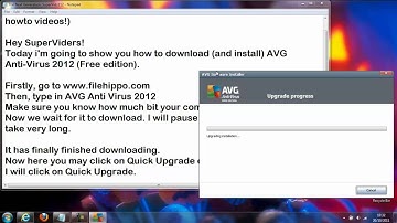 SV HowTo: How to download AVG Anti-Virus 2012 (Free Edition) ®