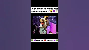 Do you remember this Taekook moment?🥺💜✨