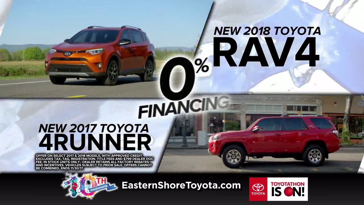 Eastern Shore Toyota Anniversary + Toyotathon SUVs YouTube