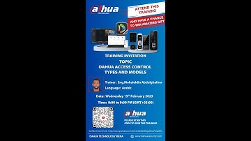 DAHUA ACCESS CONTROL TYPES AND MODELS
