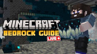 LIVE - ANCIENT CITY Raiding! | Minecraft Bedrock Guide 1.20+