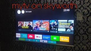 cara setting channel mytv | smart tv skyworth