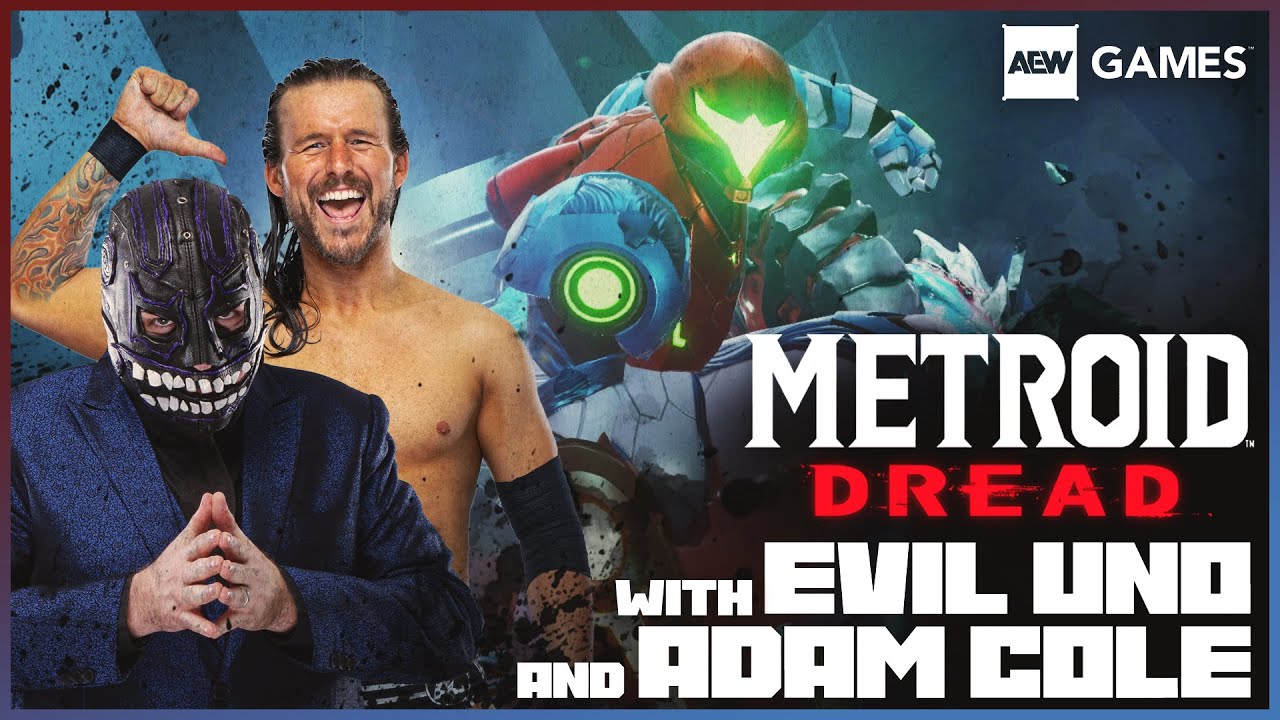 THESE BOSSES ARE NO JOKE! Evil Uno and Adam Cole play METROID DREAD | FULL STREAM