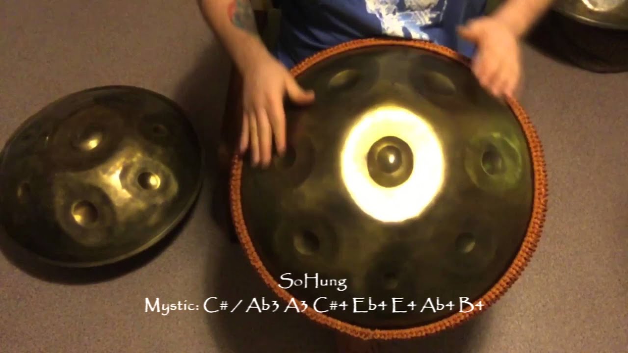 SoHung handpan scale Mystic. СоХанг хэндпан строй Мистик