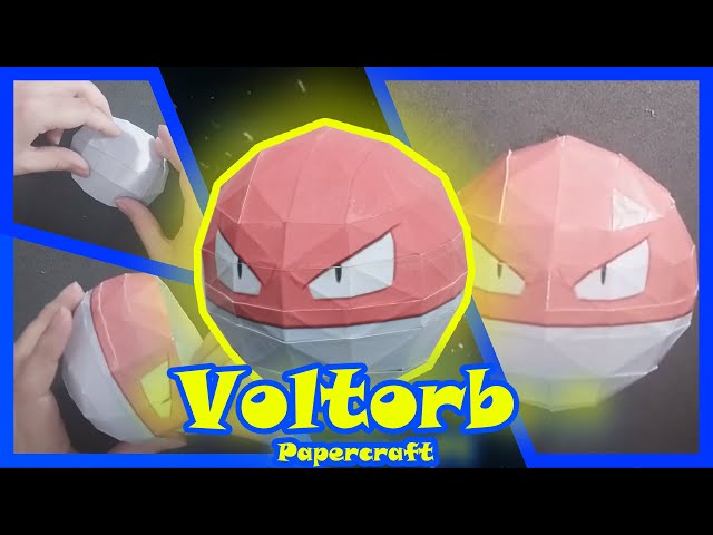 PaperPokés - Pokémon Papercraft: VOLTORB