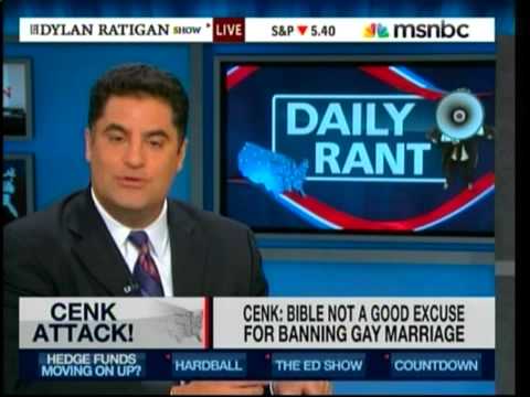 MSNBC: Cenk Rant On Gay Marriage & The Bible
