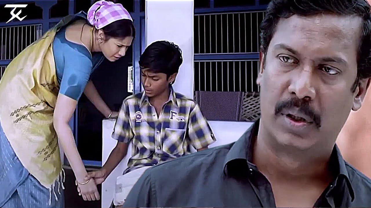 நீ எல்லாம் ஊருக்கு உபதேசம் பண்ற..? | Kolanji Movie Scene | Samuthirakani | Sanghavi | Rajaji | JSK