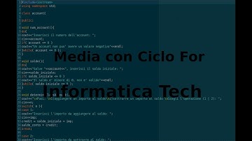 Programmazione in C++ su Kali Linux - media con ciclo For 66