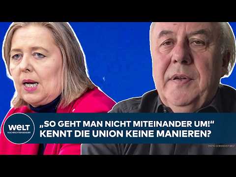 CDU-ANGRIFF NACH BAS-RÜCKTRITT: Kennt Union keine Manieren? "So geht man nicht miteinander um!"