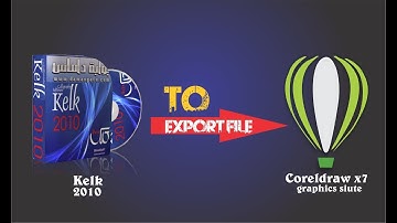 How to Export File in Kelk 2010 - Use in Coreldraw x7 by Graphics Designs