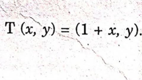 How to Check a Transformation is Linear or not ?