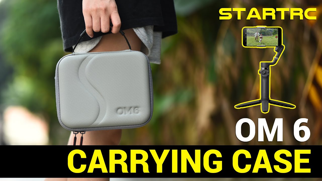 STARTRC Osmo Mobile 6 Case,Waterproof Portable Storge Shoulder Bag Travel Case for DJI OM 6